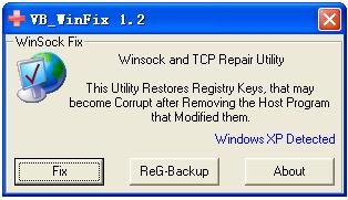 WinSock Fix,WinSock XP Fix